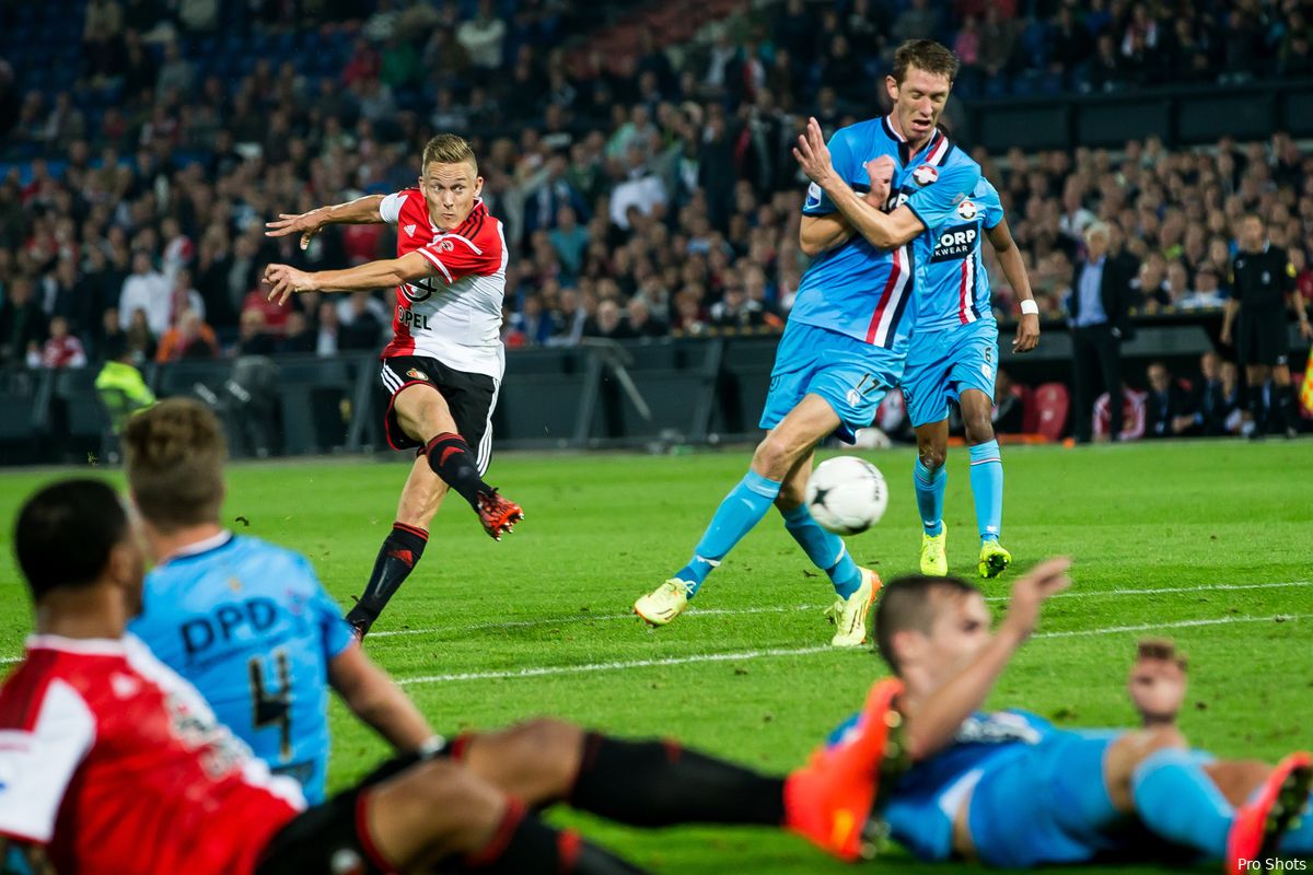 'Feyenoord kiest voor viermans middenveld tegen Sevilla'