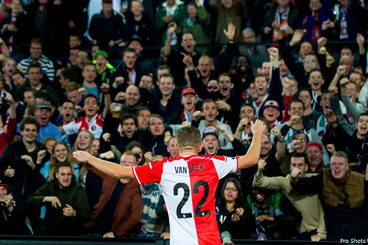 Van Beek over doelpunt: 'Dat is kippenvel'
