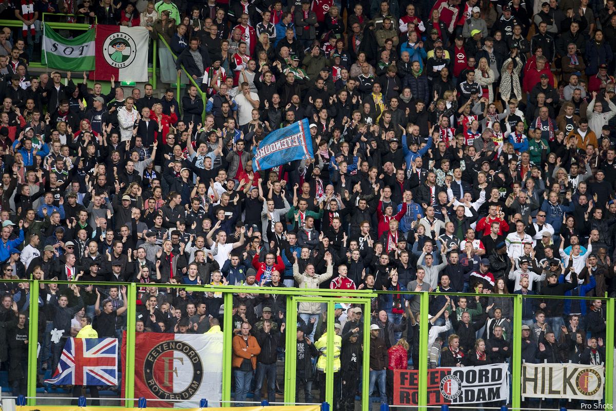 Feyenoord verkoopt op eerste dag 500 kaarten voor Roma-uit