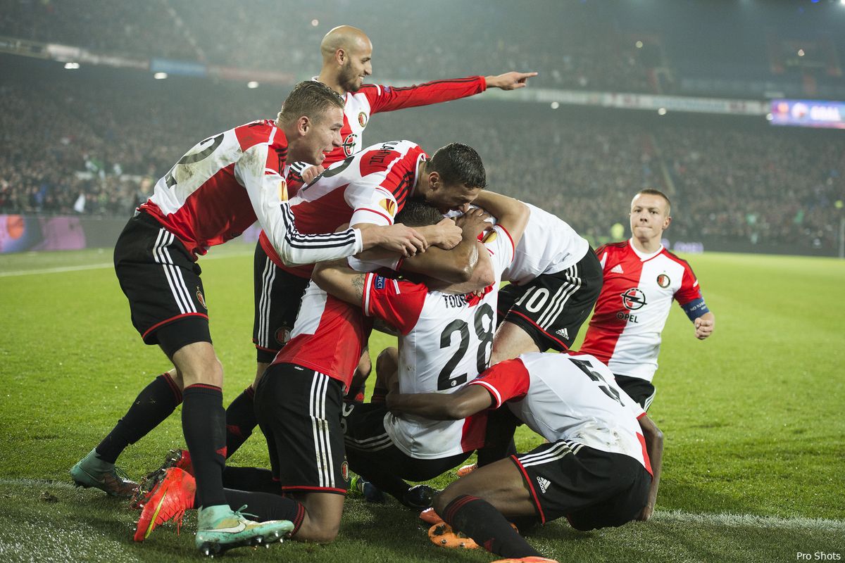 Feyenoord heeft meeste balbezit in Eredivisie