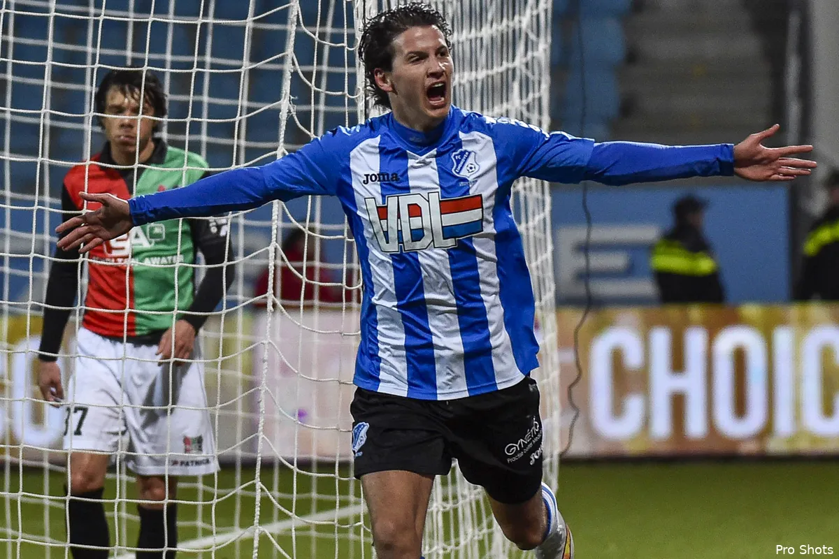 Bronzen Stier voor Feyenoord-huurling Joey Sleegers