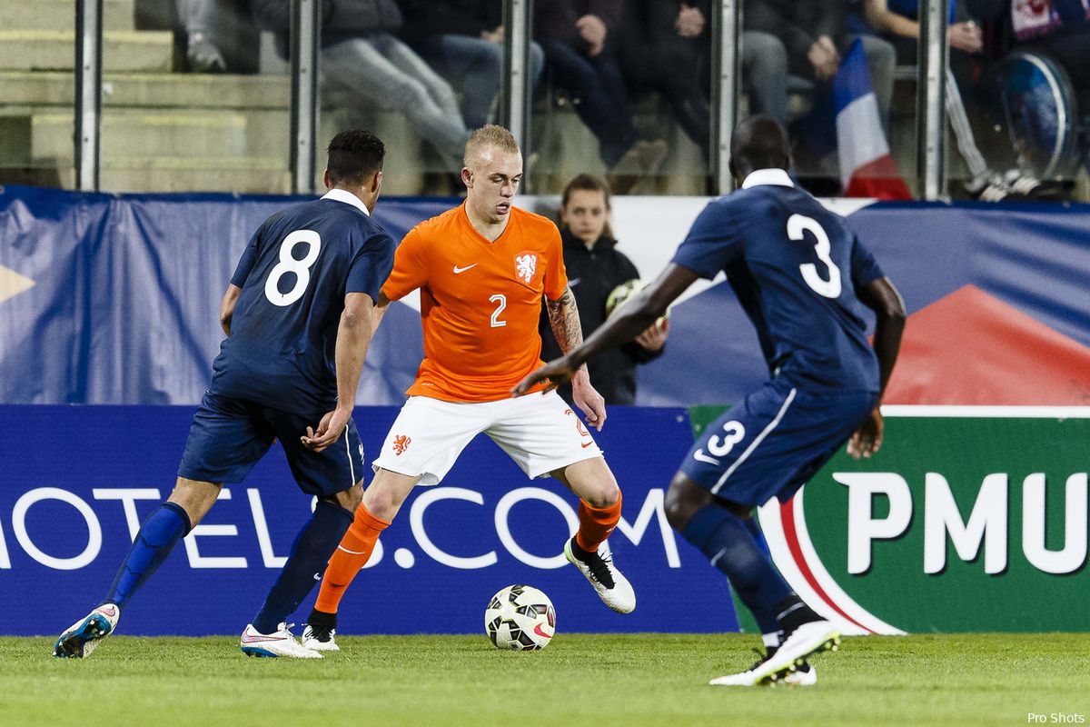 Feyenoorders kunnen ruime nederlaag Jong Oranje niet voorkomen