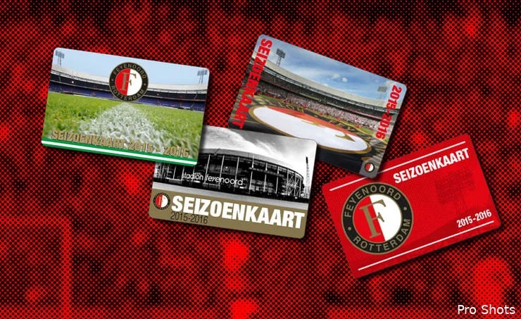 Feyenoord maakt prijzen nieuwe seizoenkaarten bekend