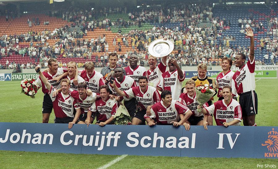 Terugblik: Feyenoord verovert Johan Cruijff Schaal in 1999
