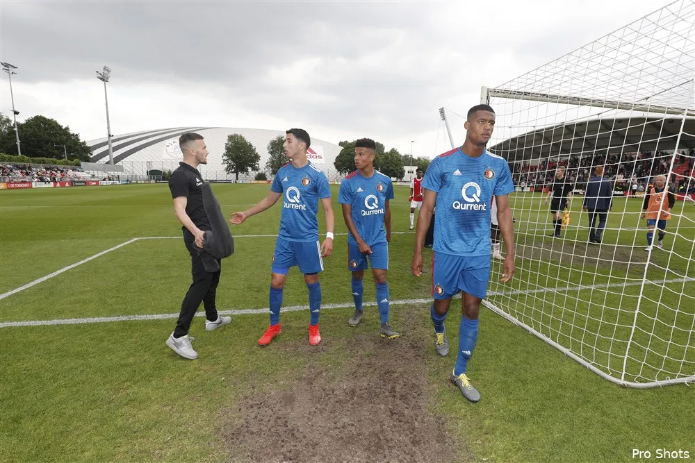 Feyenoord O19 verspeelt titel in Amsterdam