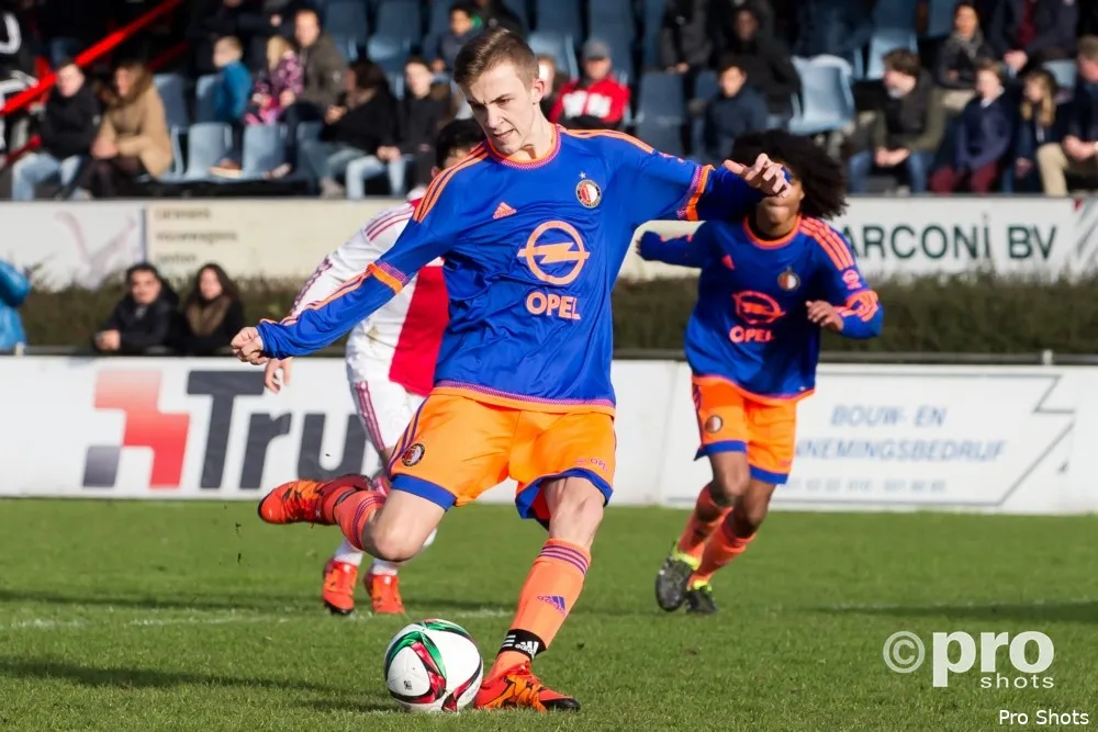 Feyenoord A1 klimt op ranglijst na 1-3 zege