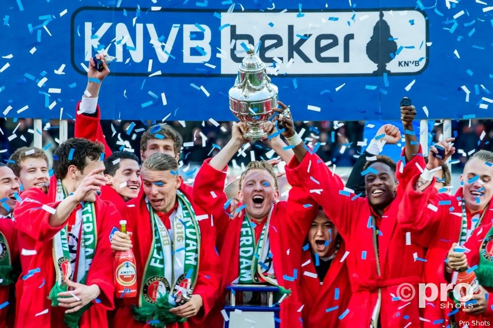 Feyenoord maakt kans op gouden KNVB Beker