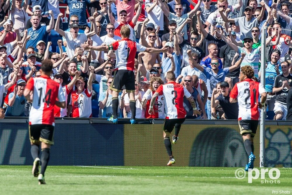 Terugblik: Kuyt en Elia schieten Feyenoord langs PEC