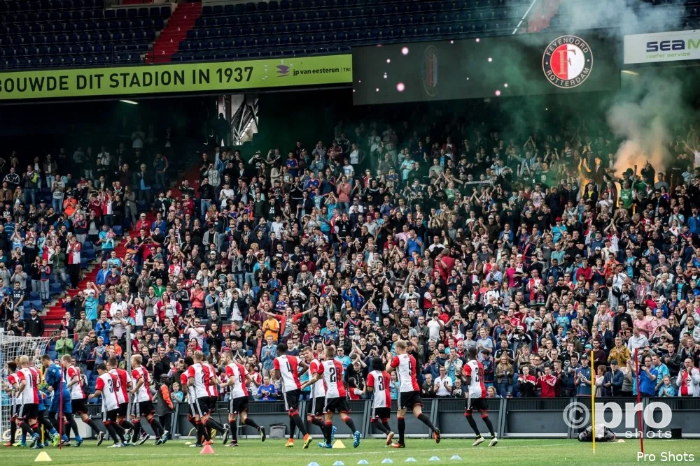 Laatste training voor Klassieker zaterdag in De Kuip