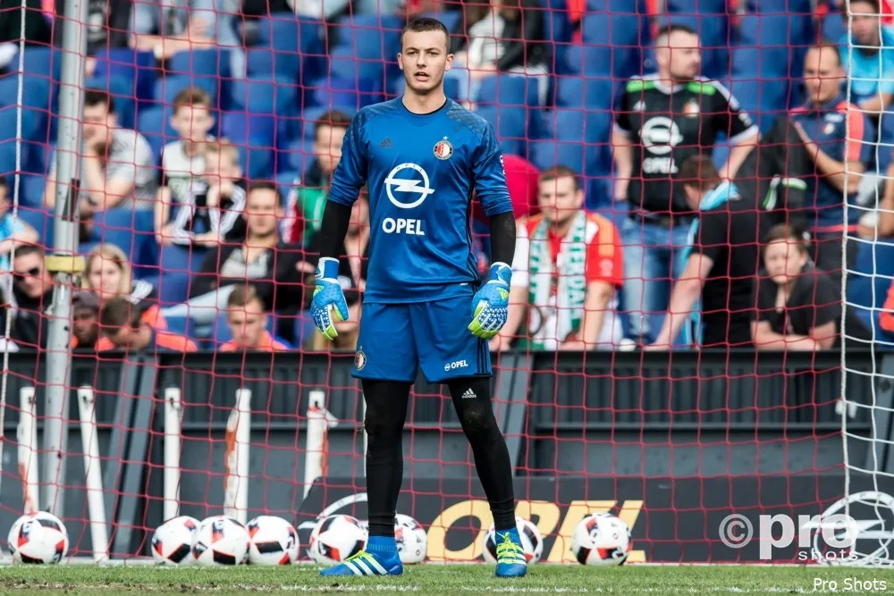Bijlow blij met nieuw contract: ''Ik leer veel bij Feyenoord''
