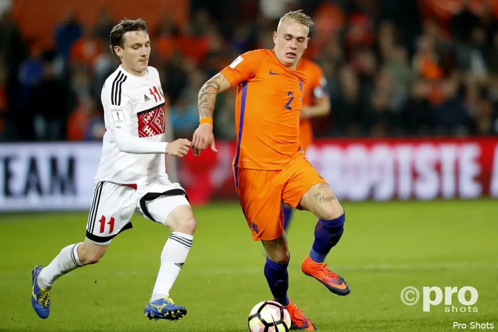 Oranje wint ruim van Wit-Rusland in De Kuip