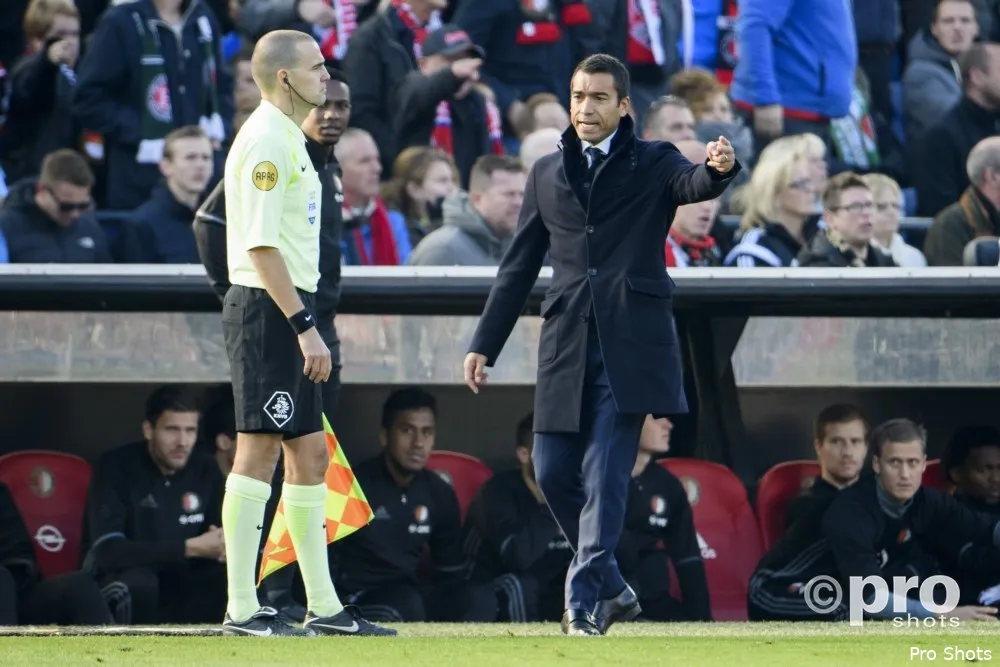 Van Bronckhorst blij: ''Een verdiende uitslag''