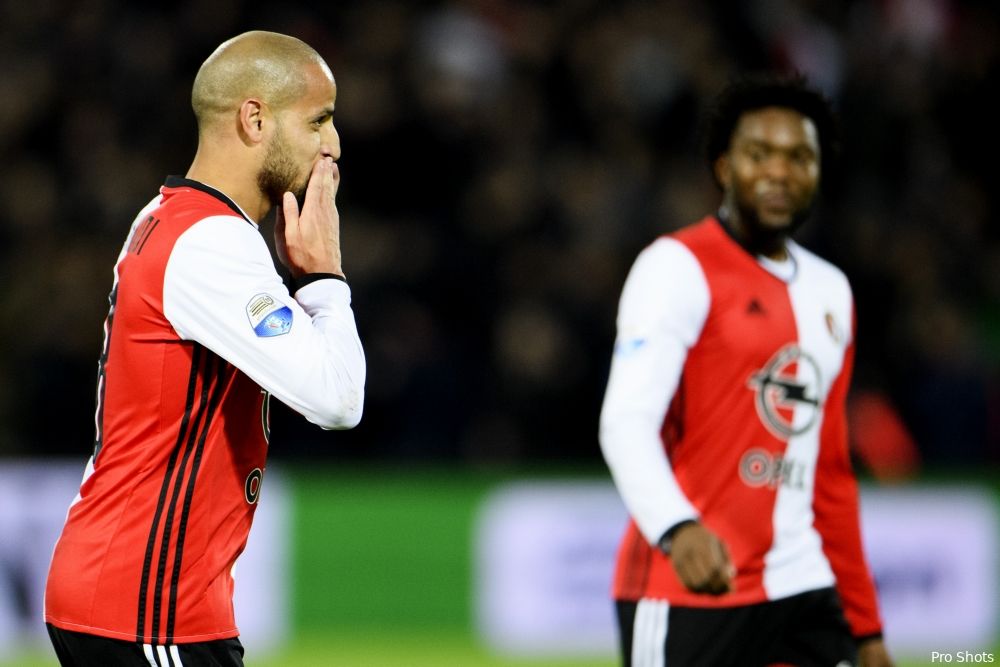 Feyenoord 'zo goed als zeker' zonder El Ahmadi tegen United