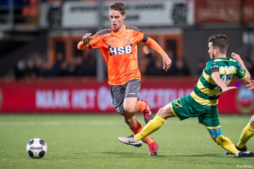 Volendam-talent Veerman ziet Feyenoord wel zitten