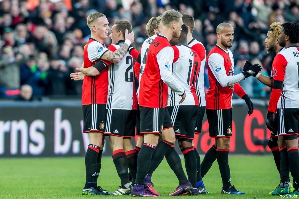 Eredivisie: Feyenoord loopt uit op PSV