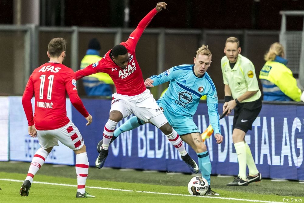 'Amrabat, Larsson en Haps voorlopig te duur voor Feyenoord'
