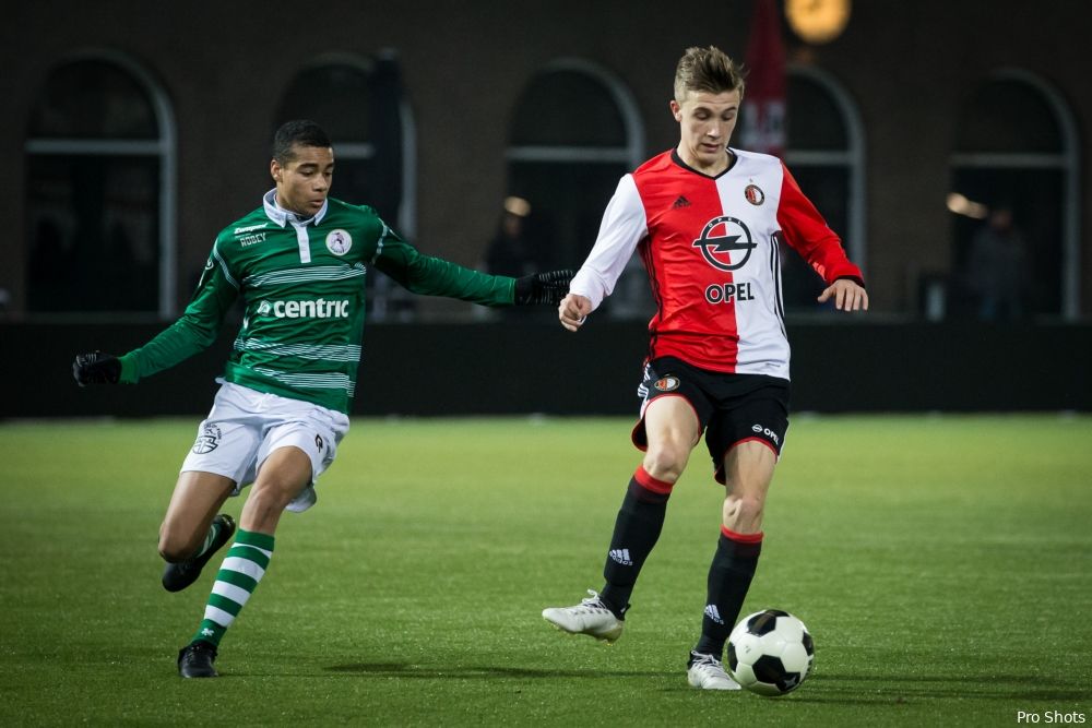 Remise voor Feyenoord O19, ruime zege Onder 17