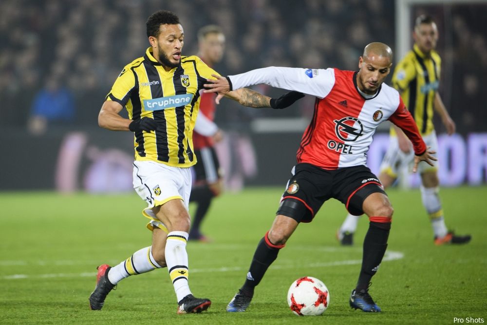 El Ahmadi: ''Wifi-signaal te zwak om Feyenoord te volgen''