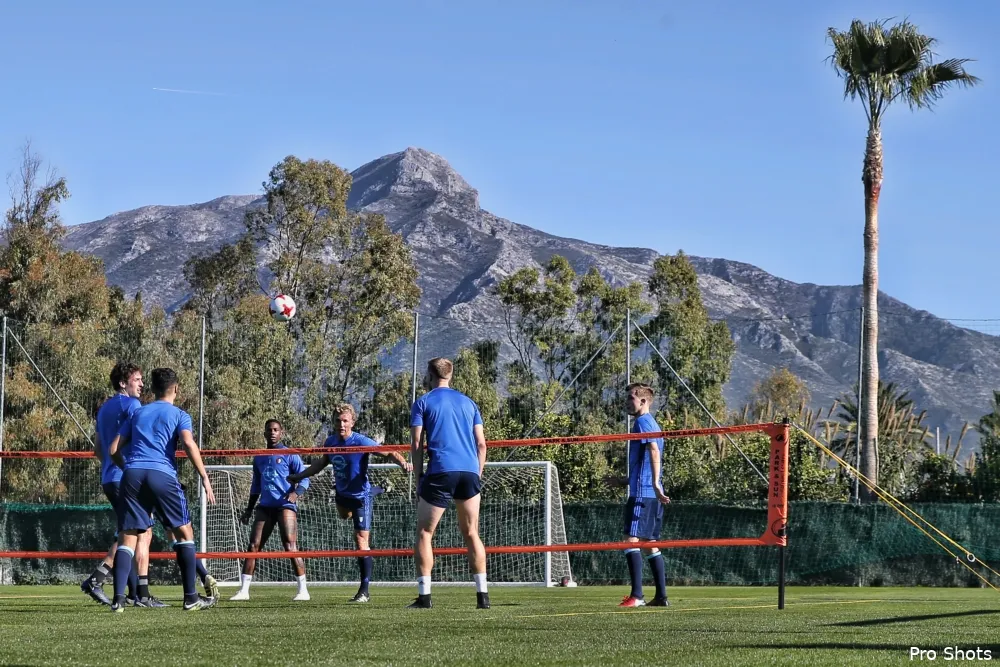 Feyenoord op trainingskamp in aanloop naar seizoensslot