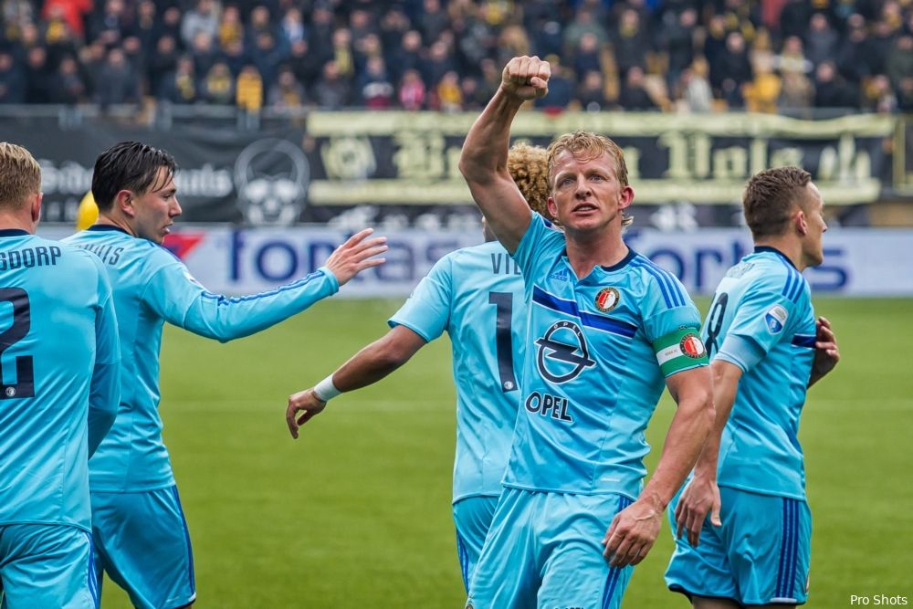 Kuyt ontvangt 'Gouden Veter': ''Op naar de volgende Feyenoorder''