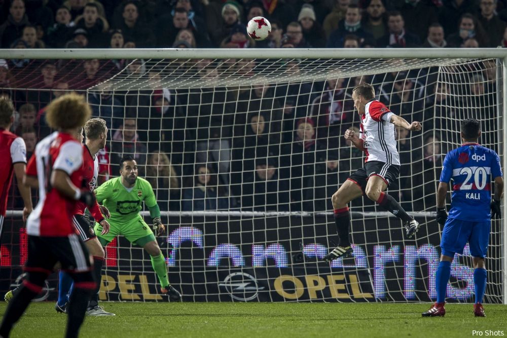 Toornstra scoort Feyenoords vijftigste van het seizoen