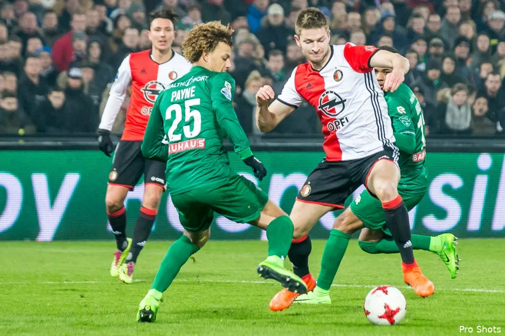 Van der Heijden over zijn actie: ''Niet slecht, nee''