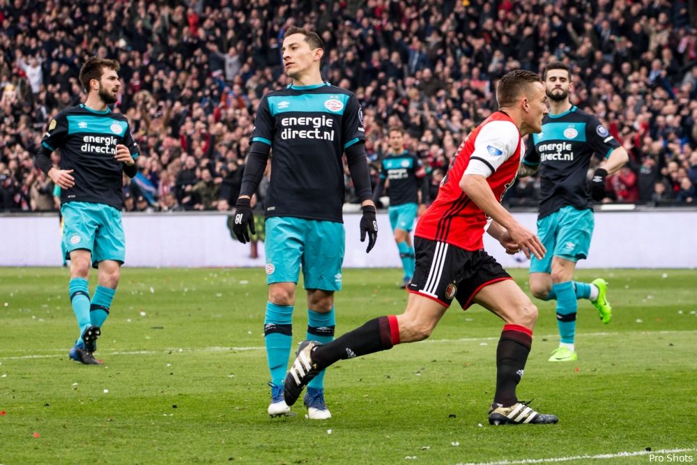 Feyenoord - PSV in cijfers: Tiende overwinning op rij