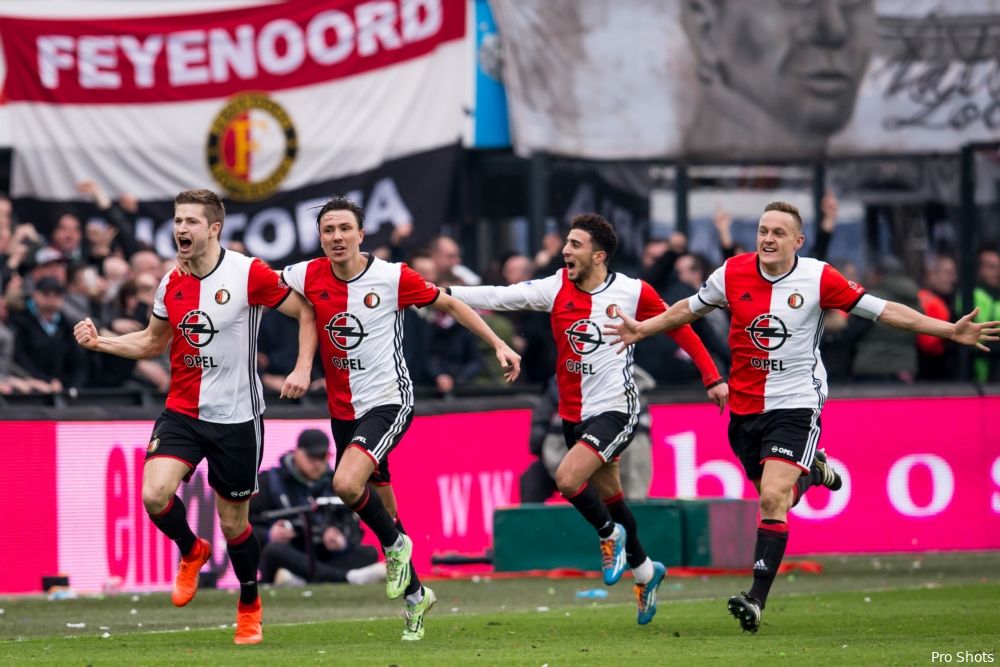 Vijf Feyenoorders genomineerd voor 'Speler van de Week'