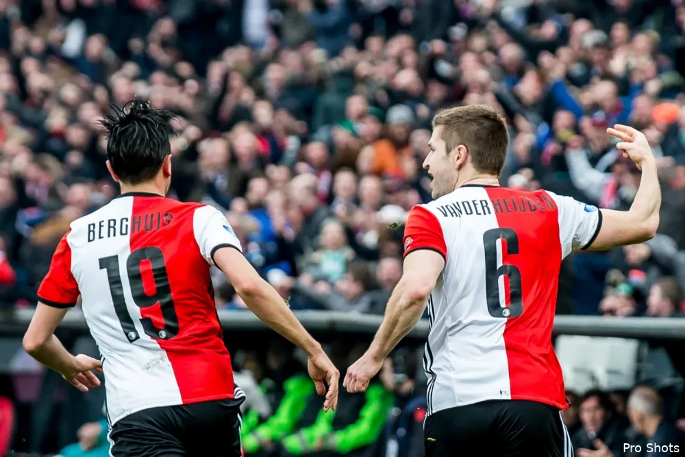 Van der Heijden: ''Dacht ook dat hij op de lijn was''