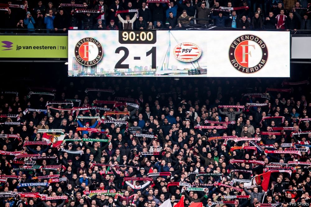 Eredivisie: Feyenoord schudt PSV af in titelstrijd