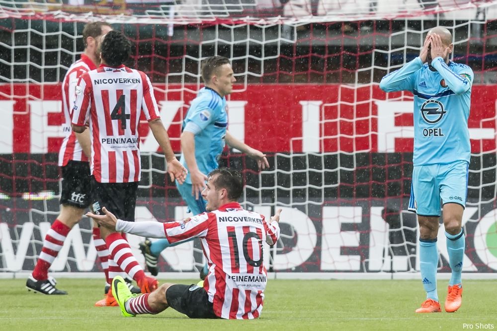 Eredivisie: Schade voor Feyenoord blijft beperkt