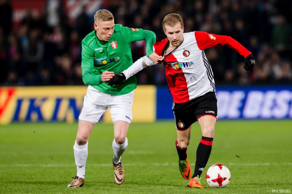 AD: Gustafson wil weg bij Feyenoord