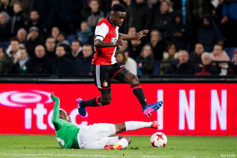 Bangura: ''Vorig seizoen zat ik bij Sportclub Feyenoord''