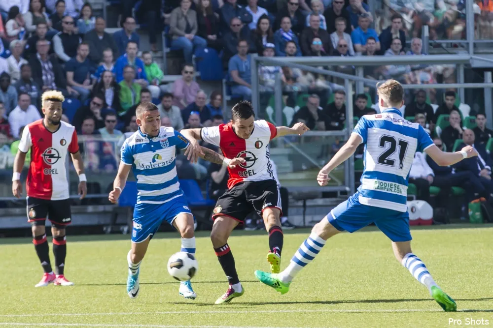 Zwak Feyenoord verliest opnieuw punten tegen PEC Zwolle