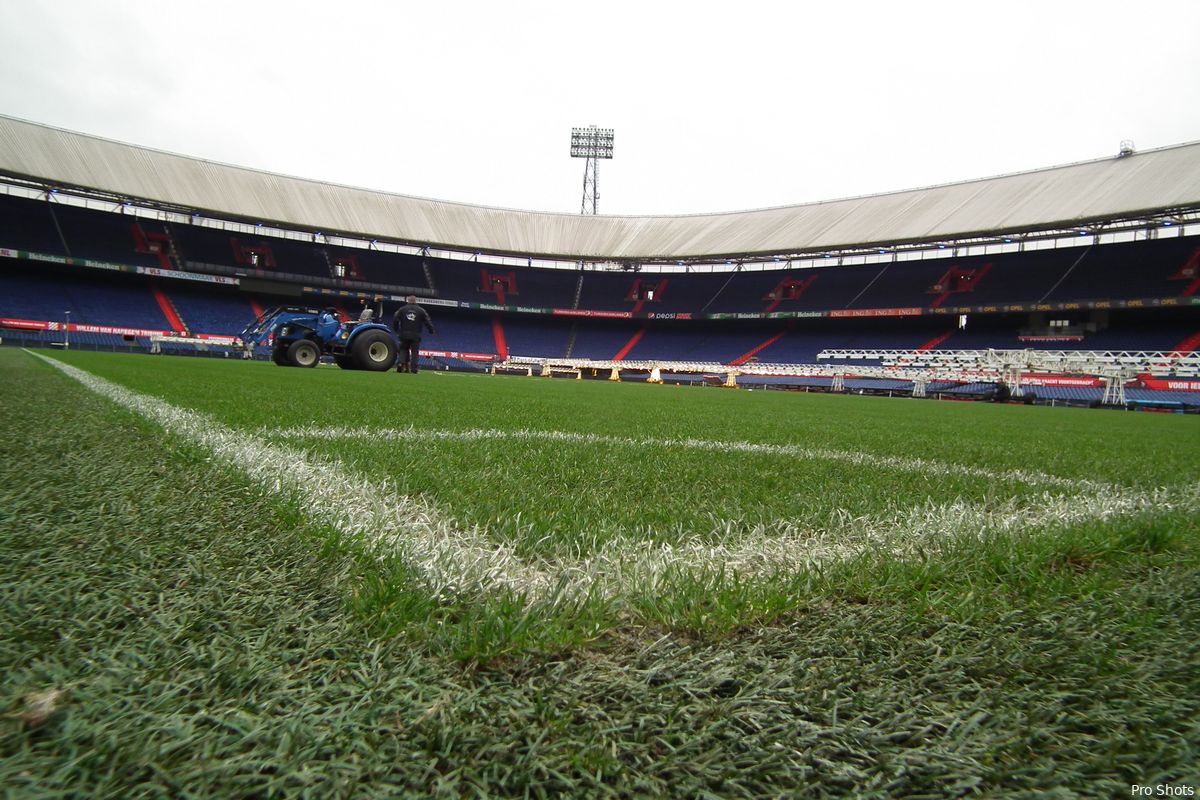 Feyenoord geeft unieke stukken kampioensgras weg