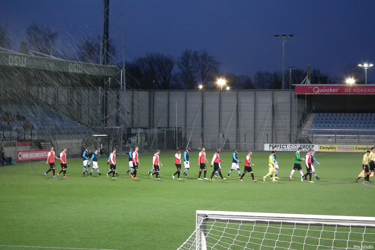 Jong Feyenoord vanavond tegen Jong De Graafschap