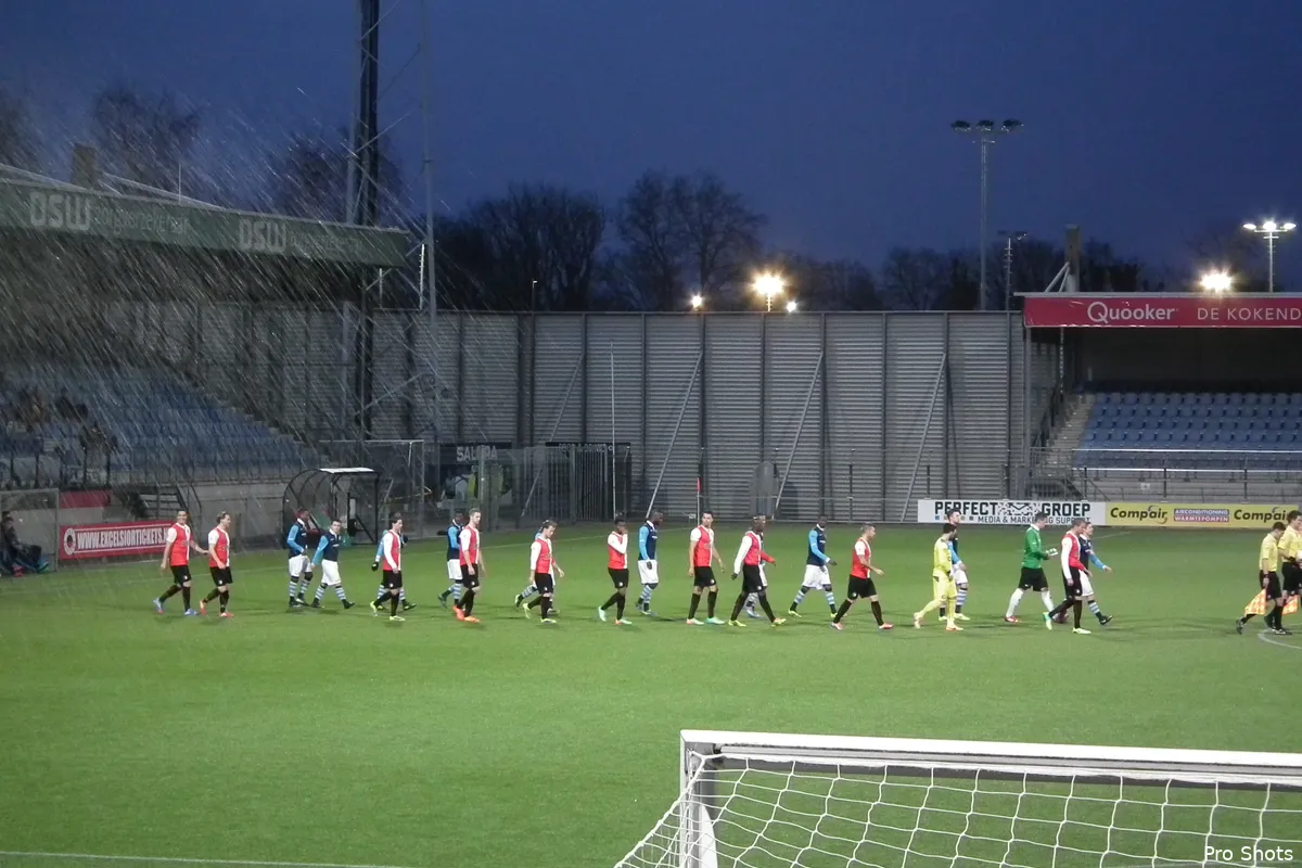 Jong Feyenoord vanavond tegen Jong De Graafschap