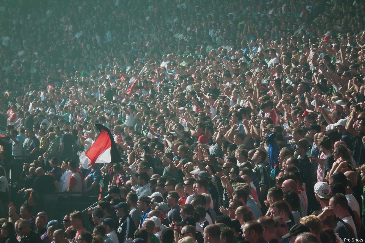 Steun Feyenoord positief tijdens de Klassieker!