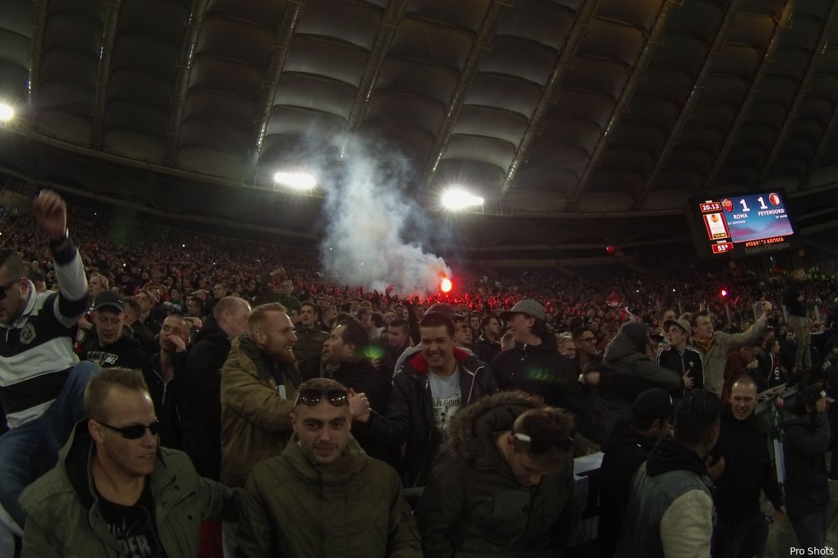 Fotoverslag Feyenoord in Rome - Dag 2 online