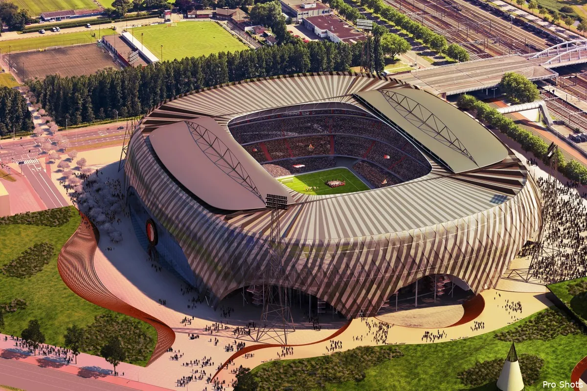 Red de Kuip doet stap terug in stadionstrijd