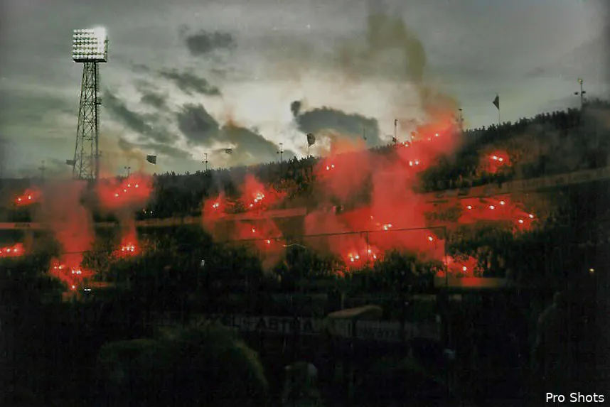 Het eerste bezoek aan dat machtige stadion