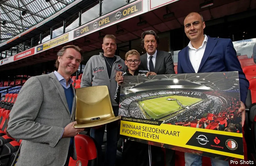 Winnaar seizoenkaart voor het leven: ''Kon het niet geloven''