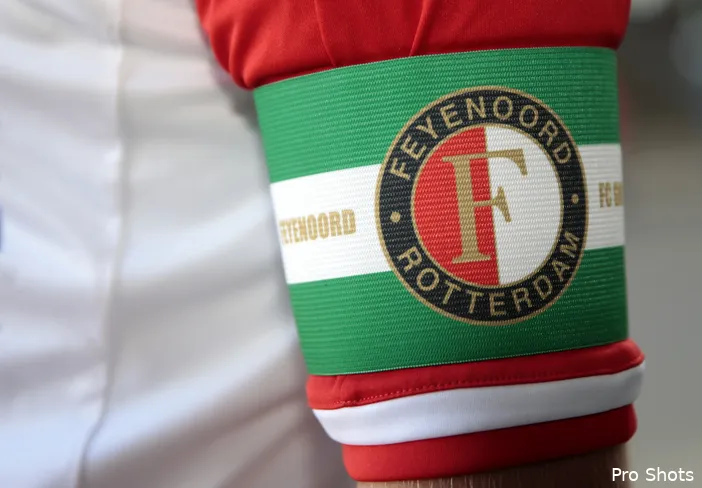 Feyenoord kiest weer voor groen-witte aanvoerdersband
