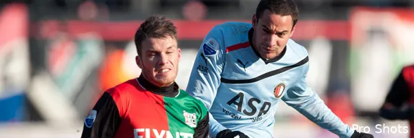 NEC betreurt hoeveelheid Feyenoorders in thuisvakken