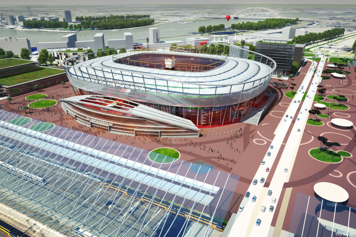 Architecten willen 'robuust en stoer' vernieuwd stadion
