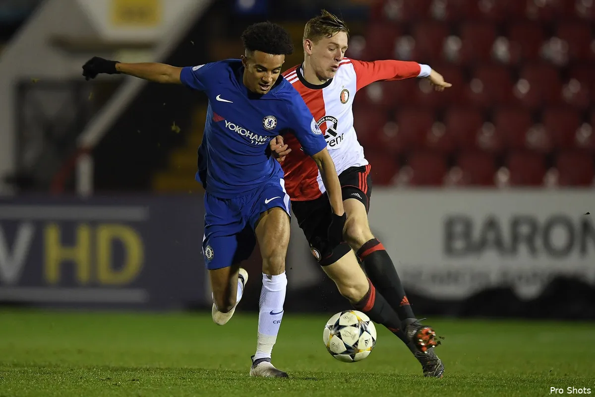 Feyenoord Onder 19 uitgeschakeld in Youth League