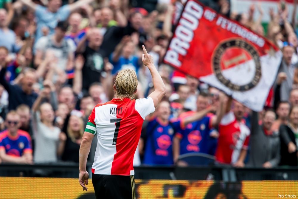 Mijlpaal voor Dirk Kuyt bij Feyenoord