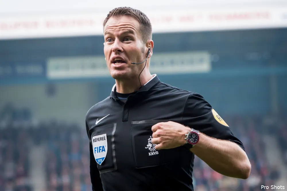 Makkelie fluit Feyenoord: ''Geen reden voor straf''