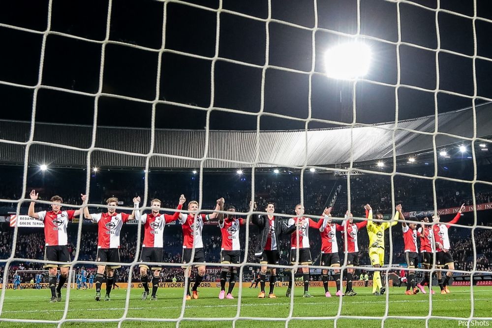 Feyenoord houdt het het langst spannend in Eredivisie