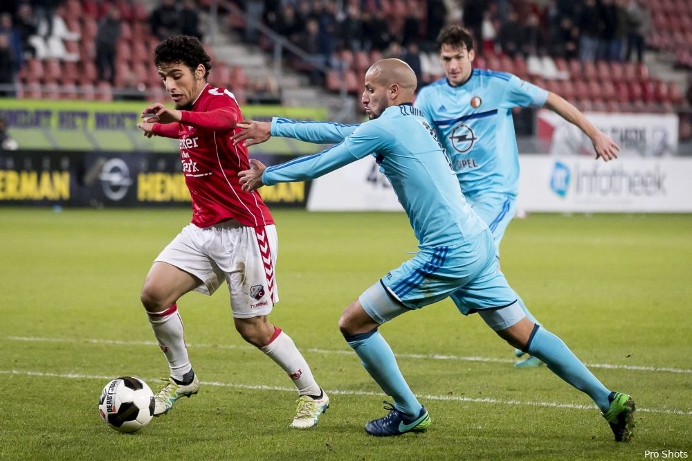 Ayoub: ''De druk ligt helemaal bij Feyenoord''